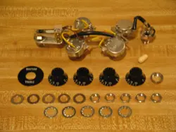 GIBSON 2005 USA NICKEL SG ELECTRONIC CONTROL POTS HARNESS