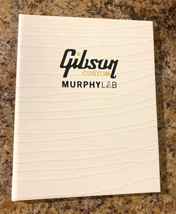 NEW GIBSON CUSTOM SHOP MURPHY LAB ULTRA HEAVY AGING CERTIFICATE OF AUTHENTICITY