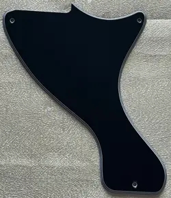 CUSTOM FOR GIBSON LP JR. LES PAUL JUNIOR STYLE GUITAR PICKGUARD 5-PLY BLACK