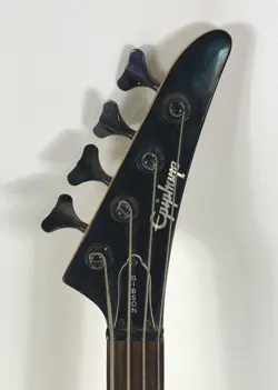 BLACK GUITAR WITH