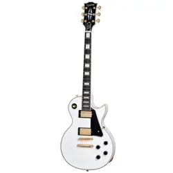 EPIPHONE INSPIRED BY GIBSON CUSTOM LES PAUL CUSTOM GUITAR, EBONY FRETBOARD, USA