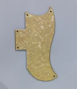 CUSTOM PARTS FOR US GIBSON SG '61 REISSUE GUITAR PICKGAURD, CREAM PEARL