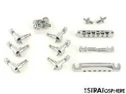 GIBSON BRIDGE TAILPIECE + GROVER TUNERS LES PAUL MODERN LITE MODEL HARDWARE SET