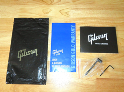 GIBSON 2019 USA WARRANTY MANUAL & WRENCHES CASE CANDY PAPERWORK