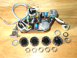 GIBSON 2019 USA LES PAUL PUSH PULL QUICK CONNECT ELECTRONIC CONTROL POTS HARNESS