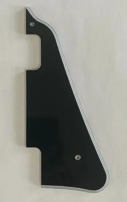 GUITAR PICKGUARD FOR GIBSON EPIPHONE LES PAUL LP P90 STYLE 5 PLY BLACK
