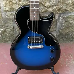 2010S MAESTRO BY GIBSON LES PAUL JR  BLUE BURST WITH GIG BAG MINT CONDITION