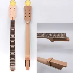 22FRET GUITAR NECK MAHOGANY ROSEWOOD FRETBOARD TRAPEZOID INLAY FOR GIBSON LP