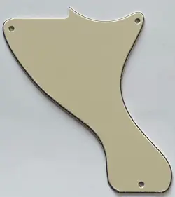 FOR FIT GIBSON LP JR. LES PAUL JUNIOR STYLE GUITAR PICKGUARD VINTAGE YELLOW