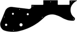 WD CUSTOM PICKGUARD FOR GIBSON M2 S-SERIES LES PAUL #03 BLACK/WHITE/BLACK