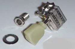GENUINE GIBSON TUNING MACHINE KEY PEG TUNER LES PAUL SG TREBLE SIDE G B E NICKEL