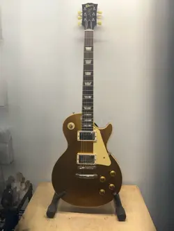 GIBSON CUSTOM 1957 LES PAUL GOLDTOP REISSUE VOS ELECTRIC GUITAR (E10041227)