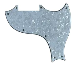 4 PLY WHITE PEARL PICKGUARD GUITAR PARTS FOR GIBSON SG-X GUITAR