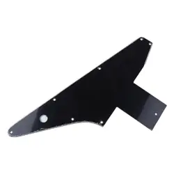 3 PLY GUITAR PICKGUARD PICK GUARD FOR FOR GIBSON 76 REISSUE BLACK PART