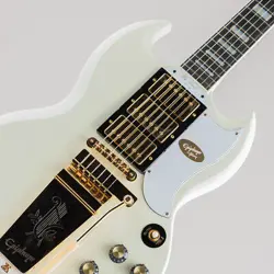 EPIPHONE INSPIRED BY GIBSON CUSTOM SHOP 1963 LES PAUL SG CUSTOM WITH MAESTRO VIB