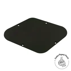 PLASTIC BACKPLATE CONTROL CAVITY COVER FOR GIBSON LES PAUL - MATTE BLACK