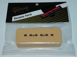 GIBSON LES PAUL PICKUP COVER P-90 SOAPBAR CREME P-100 GUITAR PARTS SG ES DC JR D