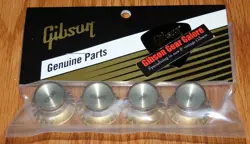 GIBSON LES PAUL KNOBS SET GOLD REFLECTOR TOP HAT GUITAR PARTS R9 SG CUSTOM ES R8