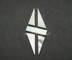 25.4X68MM SPLIT DIAMOND WHITE MOTHER OF PEARL PEGHEAD INLAY GIBSON STYLE GUITARS