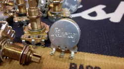 ORIGINAL GIBSON LONG SHAFT POTENTIOMETER PT. NO. 64-44070034