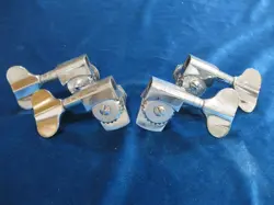 FOUR 1970'S GIBSON BASS NO SCREW TUNERS FOR GIBSON EB-0 EB-3 EB-4L