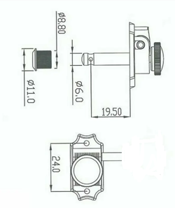 GUITAR TUNERS GIBSON