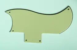 GUITAR PARTS GIBSON SG61 REISSUE GUITAR PICKGUARD SCRATCH PLATE, VINTAGE YELLOW