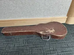1950S / 1960S GIBSON LES PAUL JR / MELODY MAKER GUITAR CASE - ROUGH CONDITION!