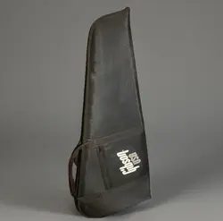 LEVYS GENUINE GIBSON USA PADDED GIG BAG GUITAR CASE BLACK EXCELLENT NAVY INSIDE