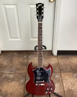 2010 GIBSON SG CLASSIC CHERRY RED W GIG BAG MADE IN USA  FREE SHIPPING