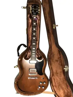 GIBSON SG SPECIAL 2018 ELECTRIC GUITAR MINI-HUMBUCKER, USED WITH HARD CASE