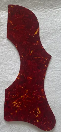 FOR GIBSON J45 & J50 ACOUSTIC GUITAR SELF ADHESIVE PICKGUARD,RED TORTOISE