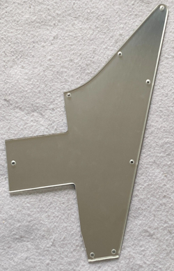 PICKGUARD 1PLY SILVER