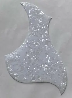 FOR GIBSON SONGWRITER ACOUSTIC GUITAR SELF-ADHESIVE PICKGUARD CRYSTAL WHITE