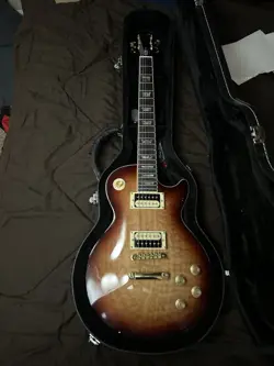 LES PAUL STANDARD 2005 FLAME -MAPLE TOP DESERT BURST