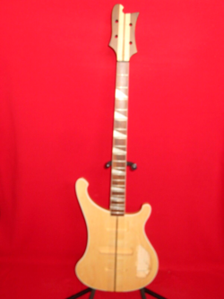 RICKENBACKER 2022 MAPLEGLO LIMITED EDITION 4003 BASS BODY & NECK CHECKED BINDING