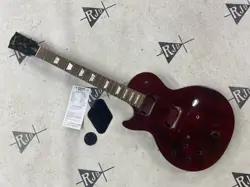 2006 GIBSON LES PAUL STUDIO LEFT HAND ELECTRIC GUITAR HUSK CHERRY REPAIRED