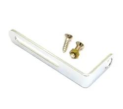 NICKEL FINISH PICKGUARD BRACKET KIT FOR GIBSON LES PAUL AP-0620-001