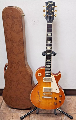 GIBSON CUSTOM SHOP GARY ROSSINGTON SIGNATURE LES PAUL #095 *RARE* WITH COA!
