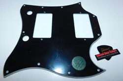 GIBSON SG PICKGUARD STANDARD T GENUINE BLACK GUITAR PARTS CUSTOM CLASSIC STYLE A