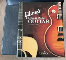 GIBSONS LEARN & MASTER GUITAR DVD/CD SET WITH LESSON BOOK AND BONUS RESOURCES