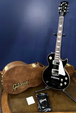 2024 GIBSON 60'S LES PAUL STANDARD PLAIN TOP, EBONY