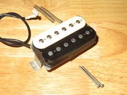 GIBSON 2014 USA ZEBRA 61 QUICK CONNECT HUMBUCKER BRIDGE PICKUP