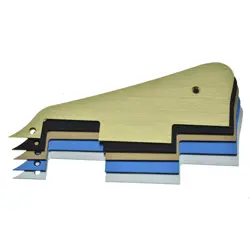 ALUMINUM ANODIZED MODERN STYLE LP PICKGUARD FITS USA GIBSON LES PAUL