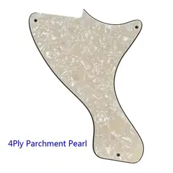 PARTS FOR US  GIBSON JR LP LES PAUL JUNIOR GUITAR PICKGUARD 4PLY PARCHMENT PEARL