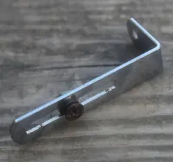VINTAGE 1970'S GIBSON LES PAUL PICKGUARD BRACKET CHROME 1960'S
