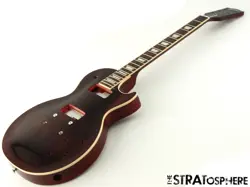 USA GIBSON LES PAUL 70S DELUXE BODY + NECK PROJECT WINE RED