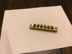 ORIGINAL 60S OR 70S PATENTED TUNEOMATIC BRIDGE FOR GIBSON LES PAUL OR 335 GUITAR