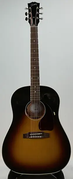 GIBSON ACOUSTIC J-45 STD ACOUSTIC-ELECTRIC GUITAR - SUNBURST - HOLE IN SIDE RIB