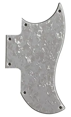 NEW FITS GIBSON SG 2018 OD MINI HUMBUCKERS GUITAR PICKGUARD,4 PLY WHITE PEARL